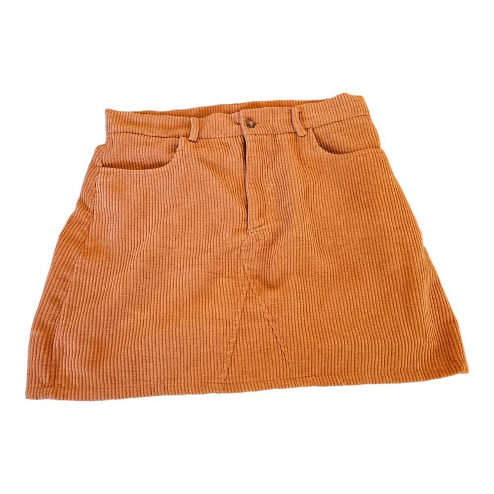 Shein Large Orange Mini Skirt
